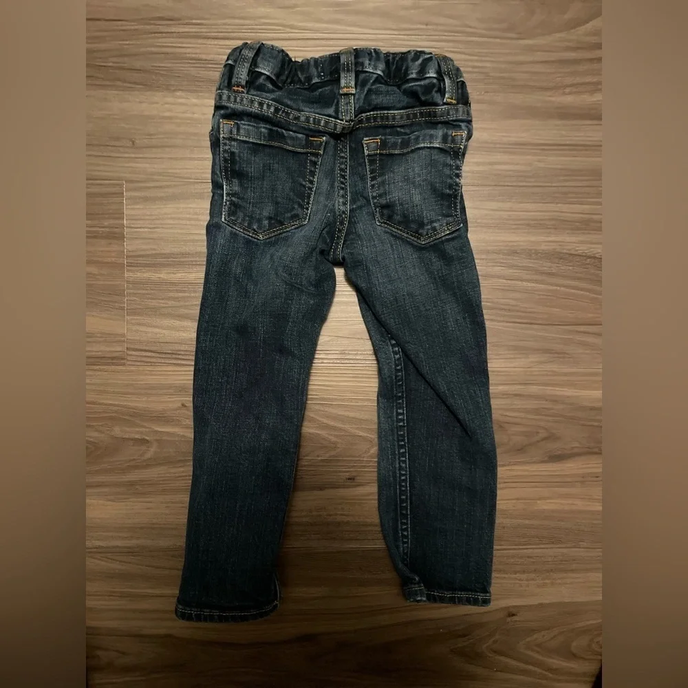GAP Kids Skinny Fit Dark Blue Denim Jeans size 2 years